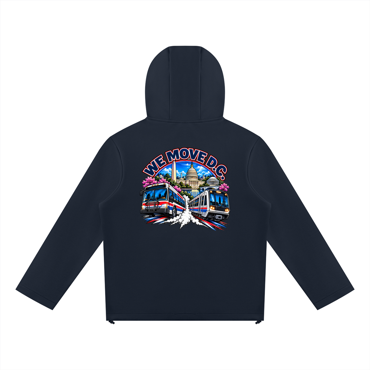 We Move DC Full Zip Hoodie