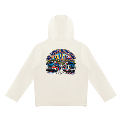 We Move Houston Full Zip Hoodie