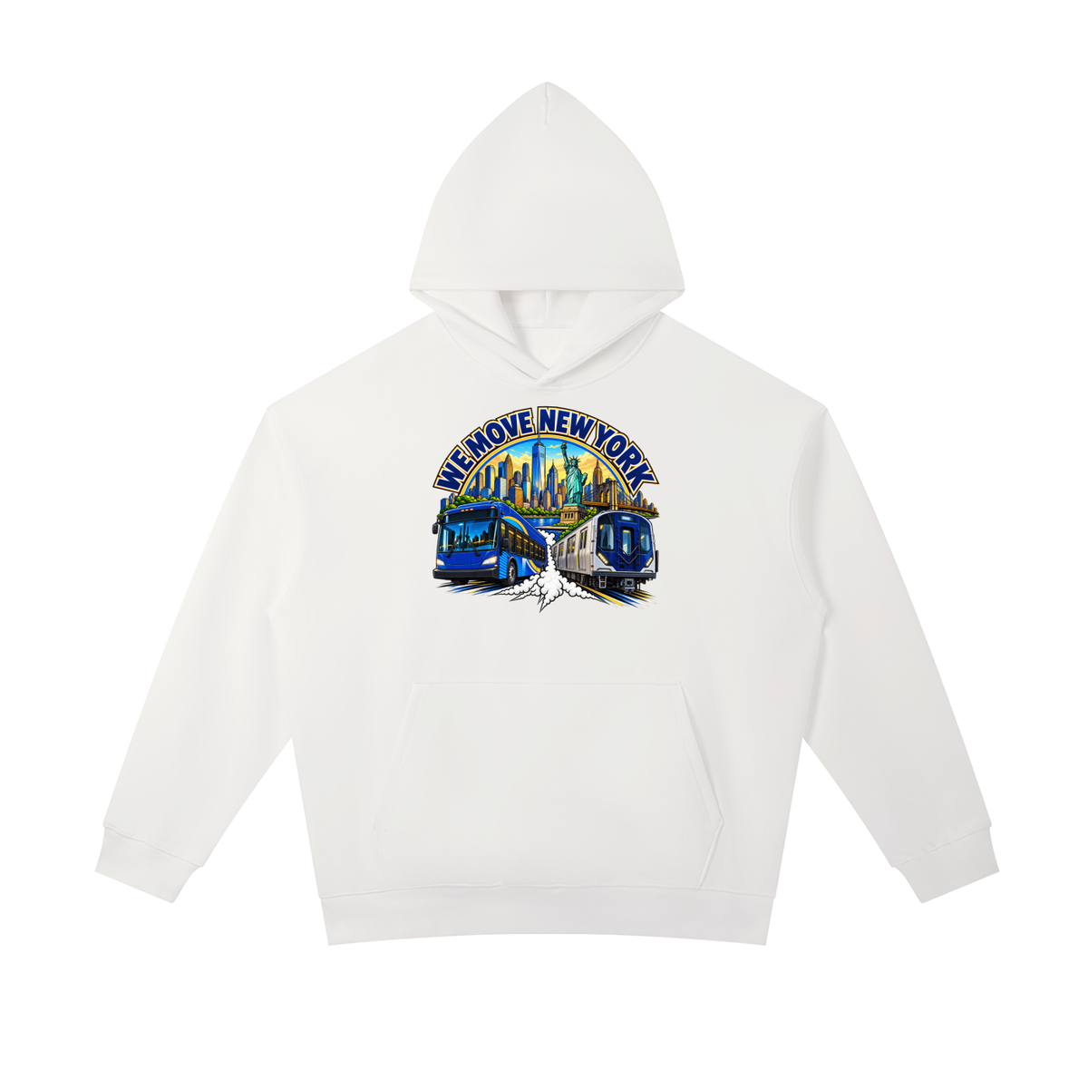 We Move New York Pull Over Hoodie