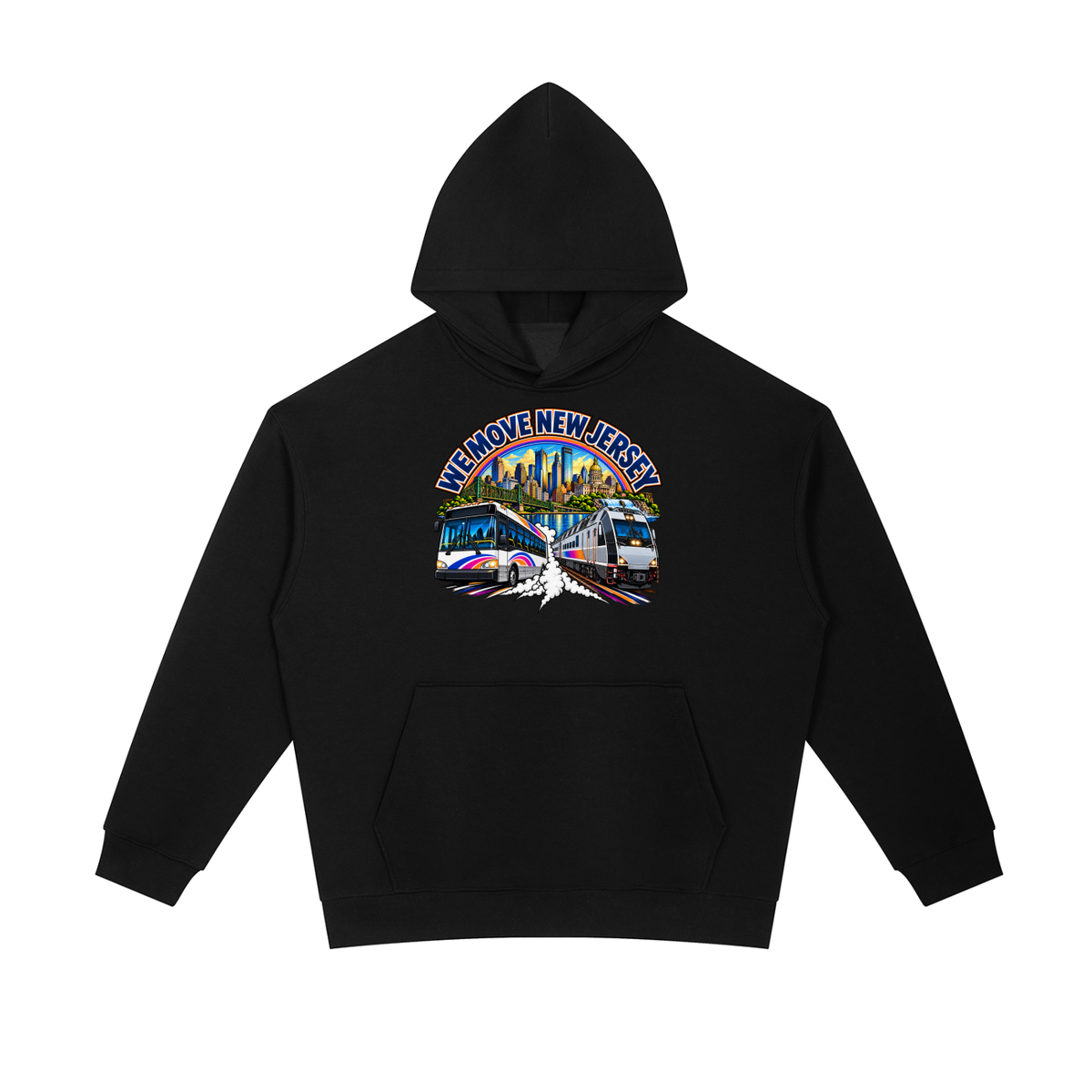 We Move New Jersey Pull Over Hoodie