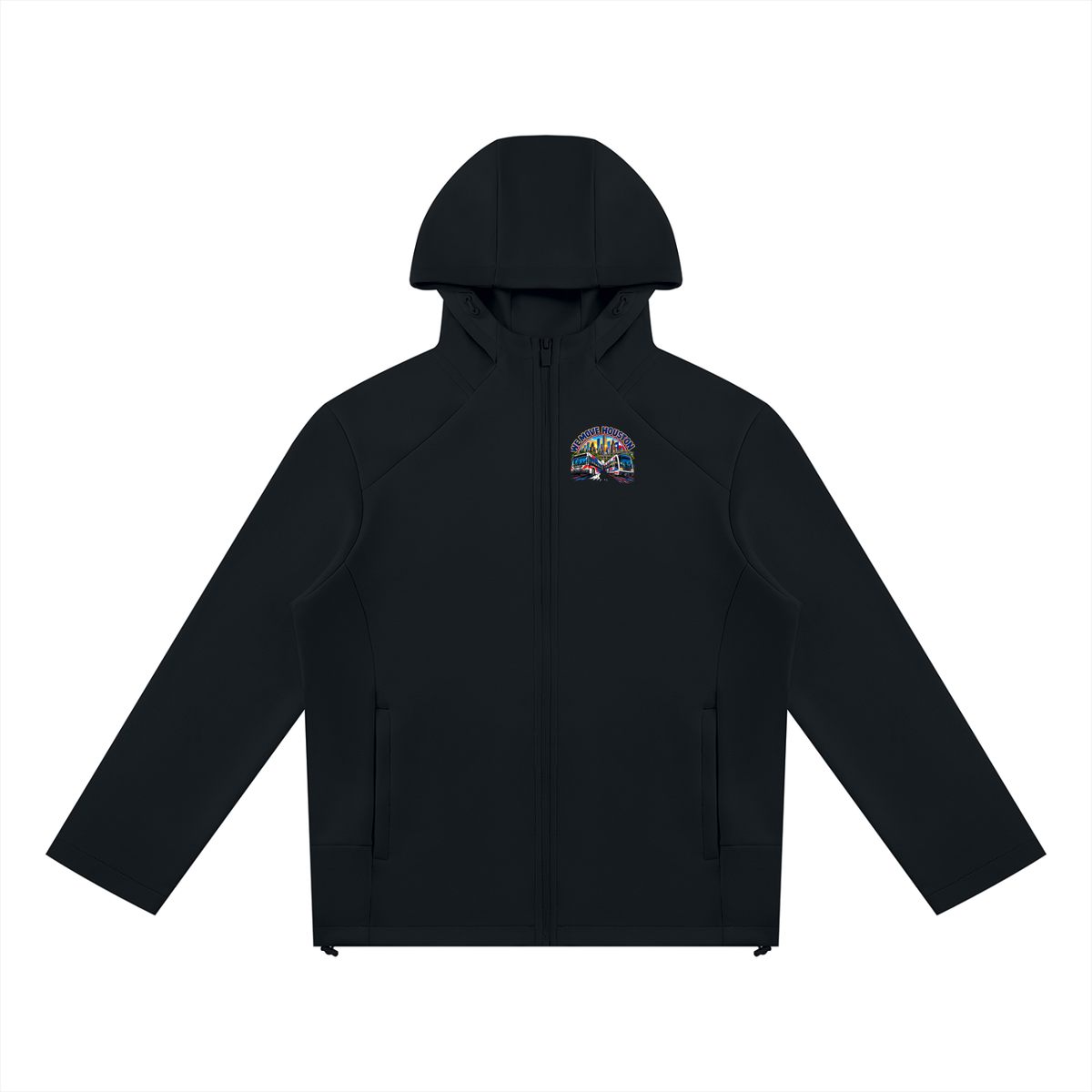 We Move Houston Full Zip Hoodie