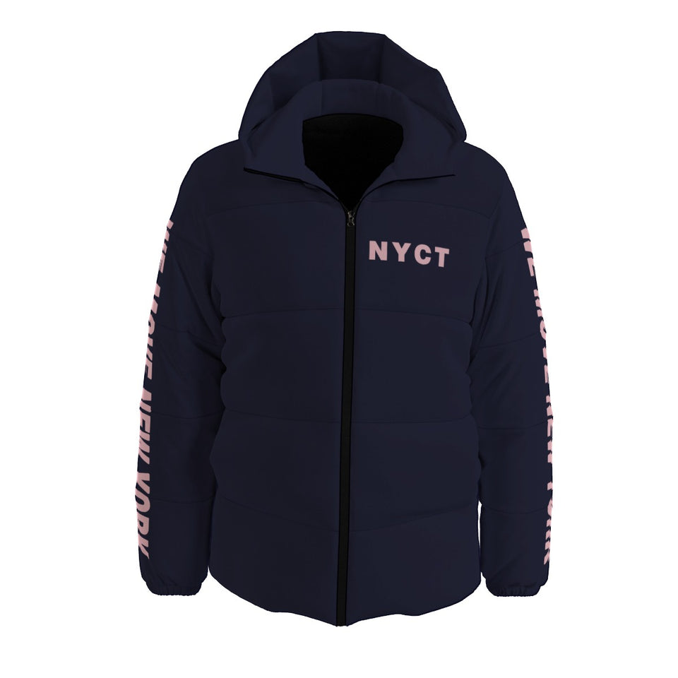 NYCT Puffer Coat (pink)