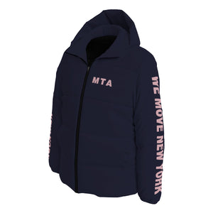 MTA Puffer Coat (pink)