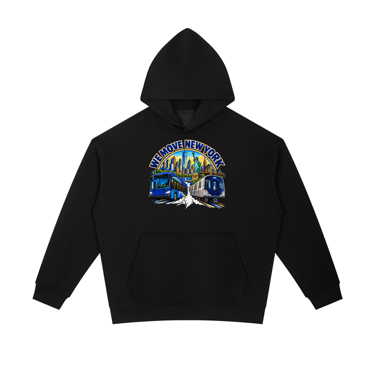We Move New York Pull Over Hoodie