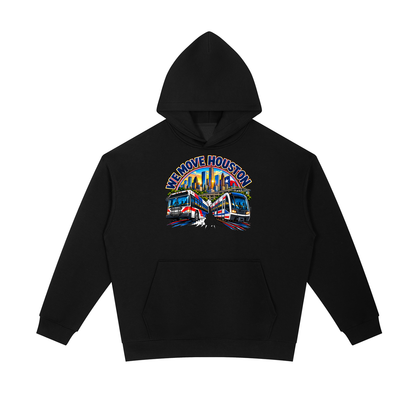 We Move Houston Pull Over Hoodie