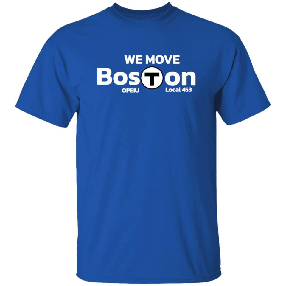 We Move Boston T-Shirt