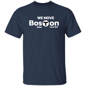 We Move Boston T-Shirt