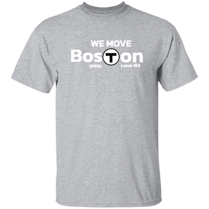 We Move Boston T-Shirt