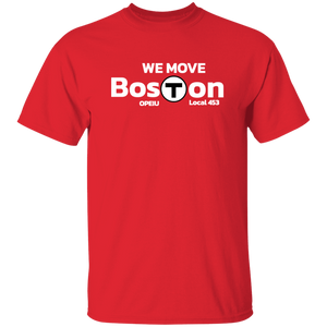 We Move Boston T-Shirt