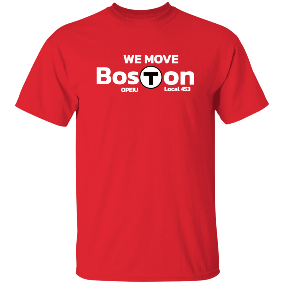 We Move Boston T-Shirt