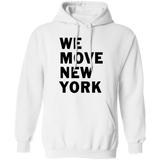 WMNY Bold White Pullover Hoodie