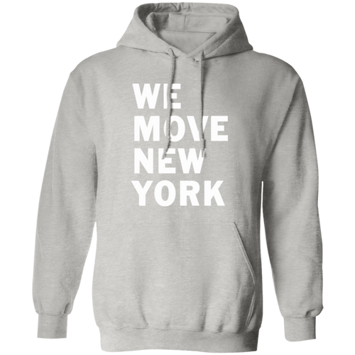WMNY Bold Gray Pullover Hoodie
