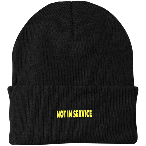 Not In Service Knit Cap